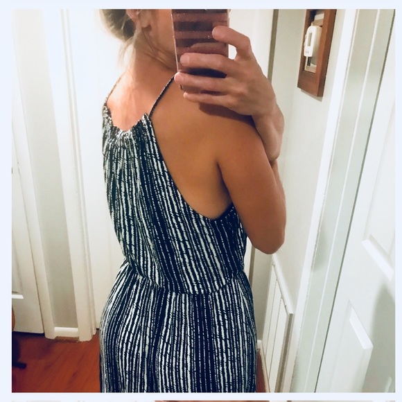 Loft Black and White halter dress - Picture 4 of 8